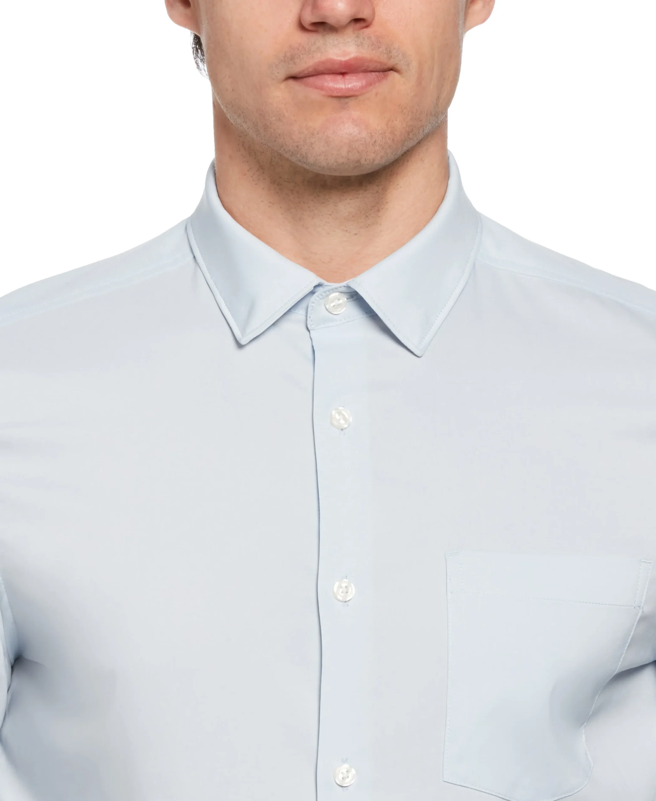 CLEARANCE Total Stretch Slim Fit Heather Shirt