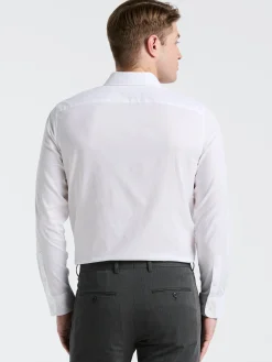 Cotton Dobby Untucked Shirt
