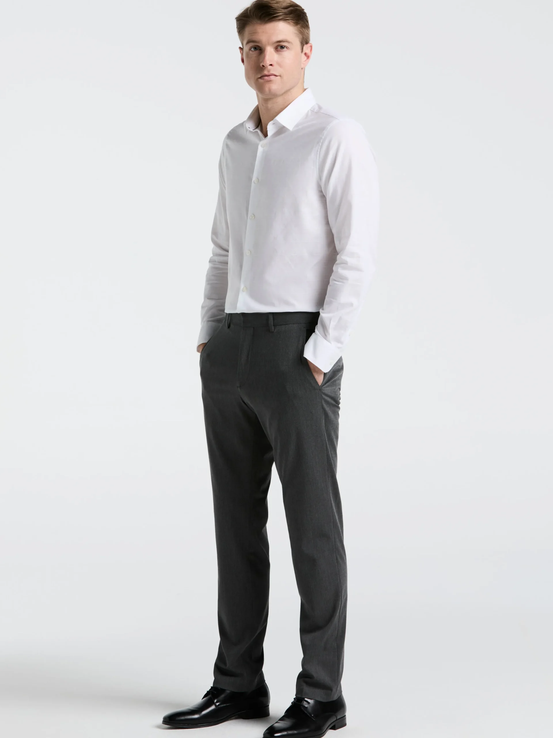 Cotton Dobby Untucked Shirt