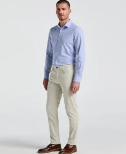 Dobby Cotton Stretch Slim Fit Shirt