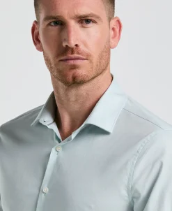 Dobby Cotton Stretch Slim Fit Shirt