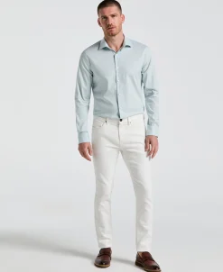 Dobby Cotton Stretch Slim Fit Shirt