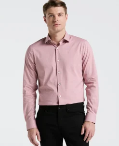 Dobby Cotton Stretch Slim Fit Shirt