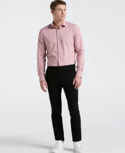 Dobby Cotton Stretch Slim Fit Shirt