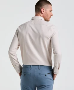 Dobby King Micro Print Dress Shirt