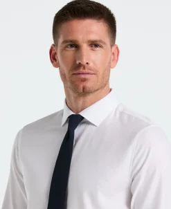 Dobby Micro Diamond Print Dress Shirt
