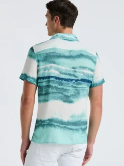 EcoVero™ Wave Print Shirt