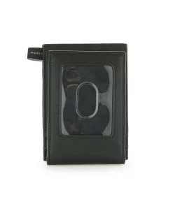 Leather Magnetic Card Case Wallet