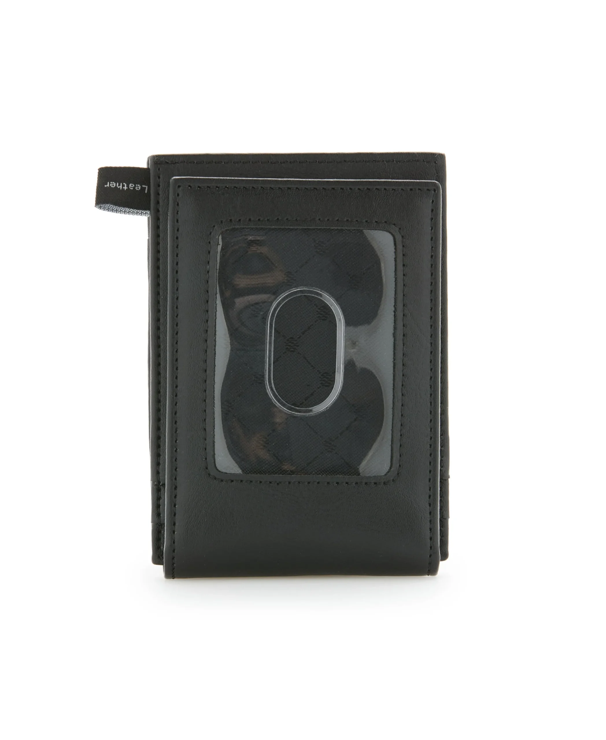 Leather Magnetic Card Case Wallet