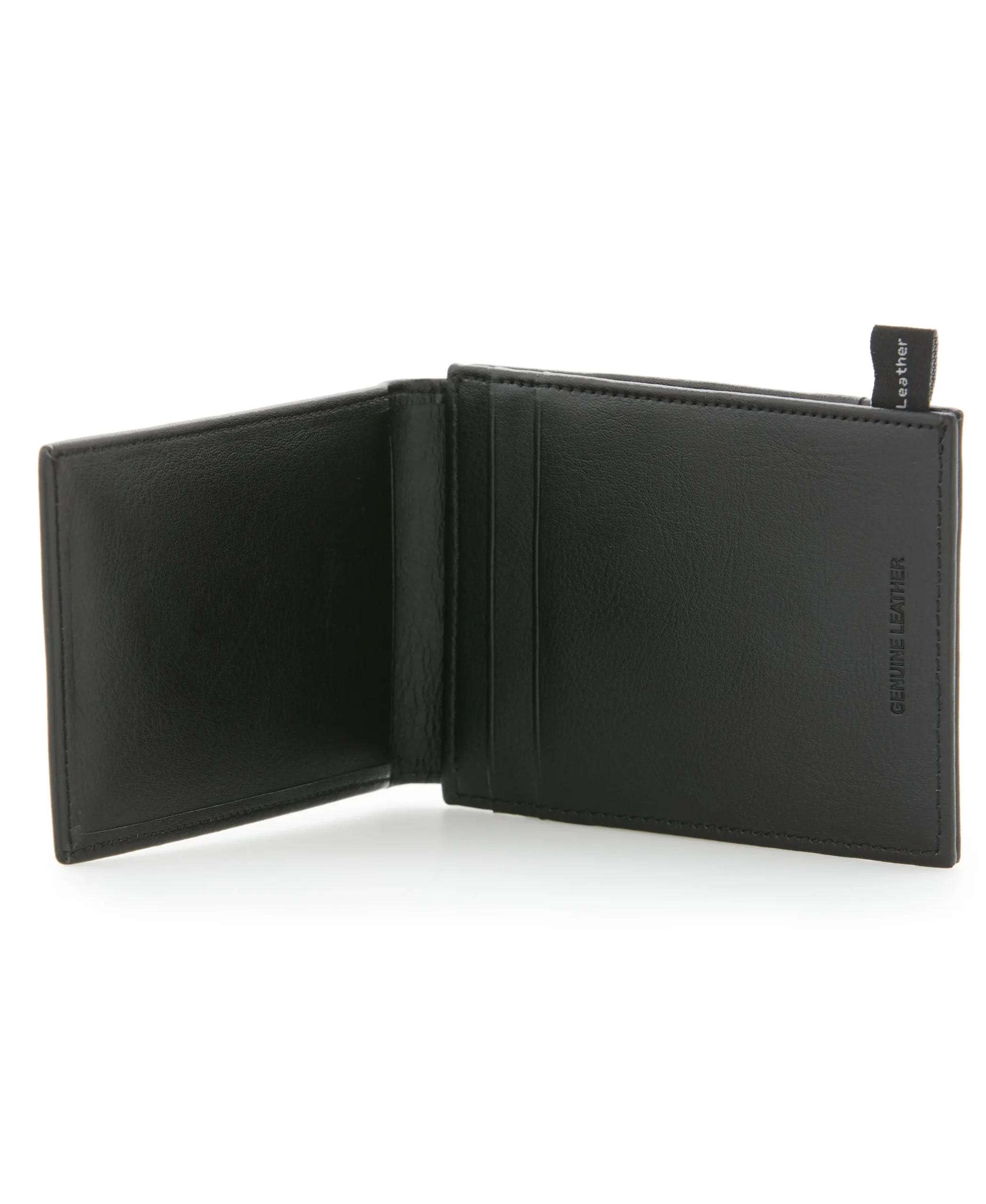 Leather Magnetic Card Case Wallet