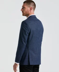 Mini Houndstooth Pattern Sports Coat