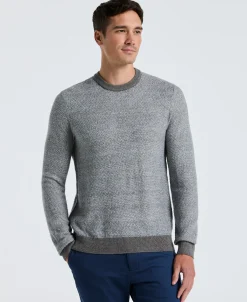 NEW! Herringbone Crew Neck Sweater