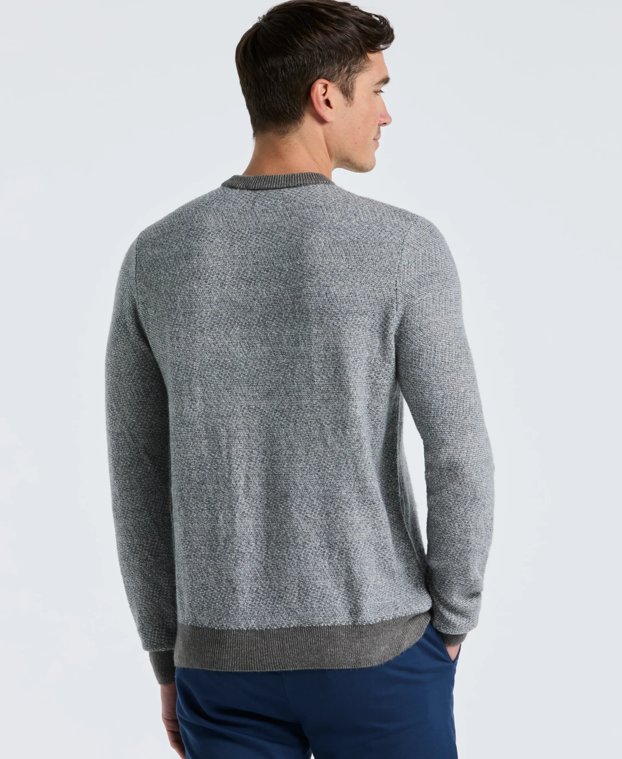NEW! Herringbone Crew Neck Sweater