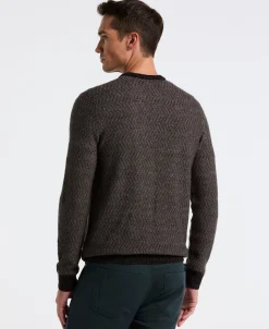 NEW! Herringbone Crew Neck Sweater