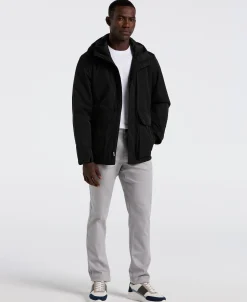 NEW! Plainweave Insulated Hooded Jacket