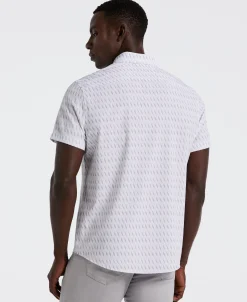 NEW! Slim Fit Geo Print Shirt