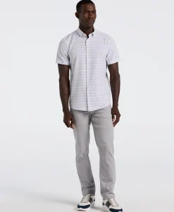 NEW! Slim Fit Geo Print Shirt