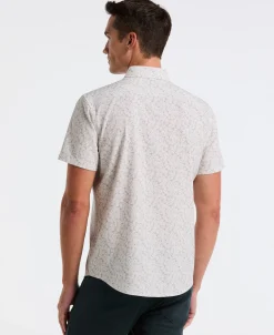 NEW! Slim Fit Linear Floral Shirt