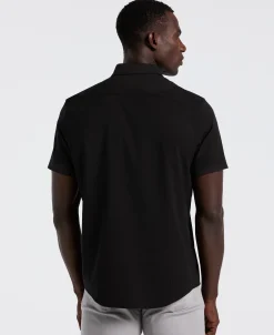 NEW! Slim Fit Ribbed Short Sleeve Shirt