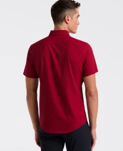 NEW! Slim Fit Total Stretch Solid Shirt