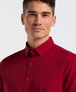 NEW! Slim Fit Total Stretch Solid Shirt