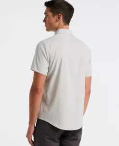NEW! Slim Fit Total Stretch Solid Shirt