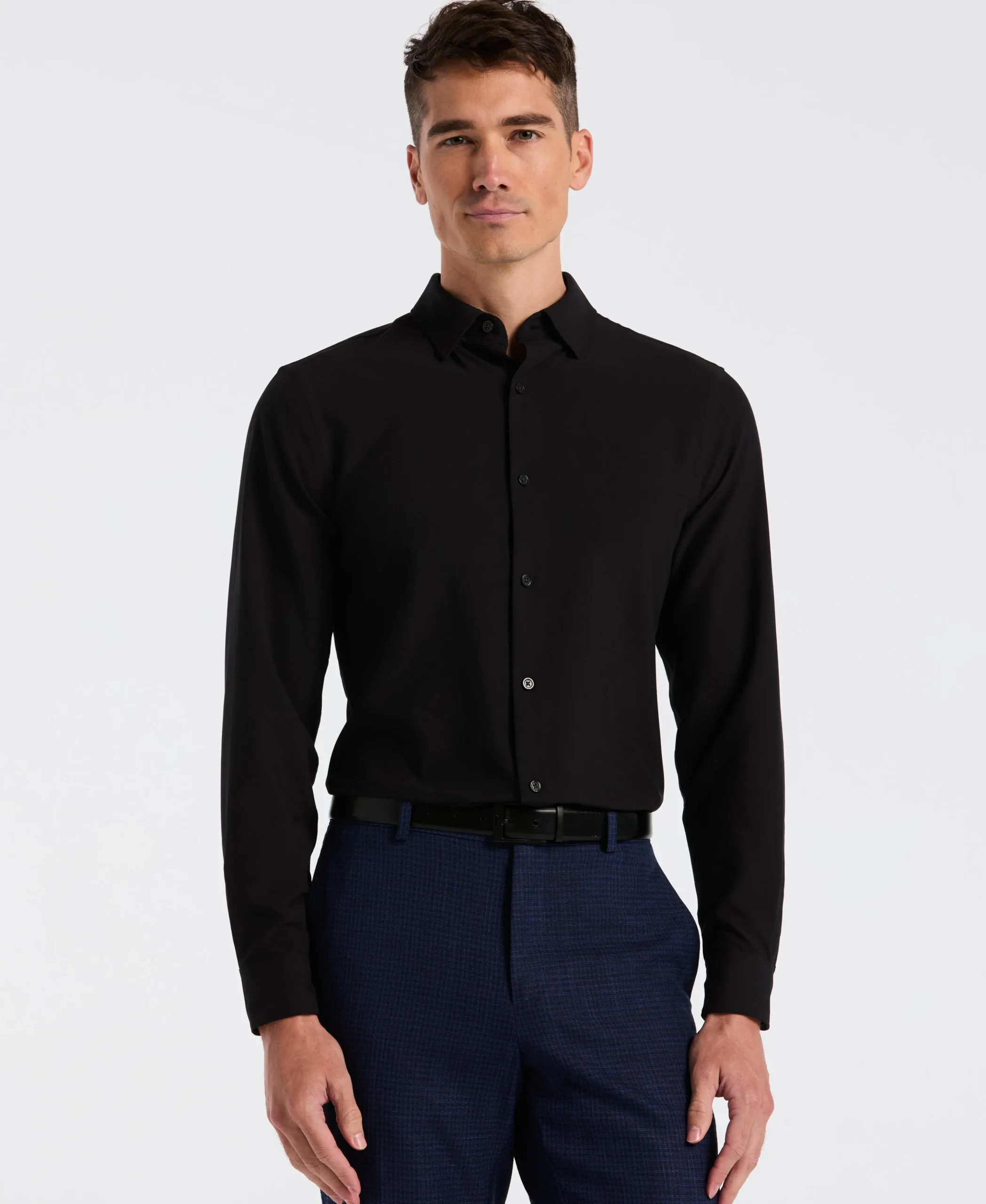 NEW! Slim Fit Total Stretch Dress Shirt