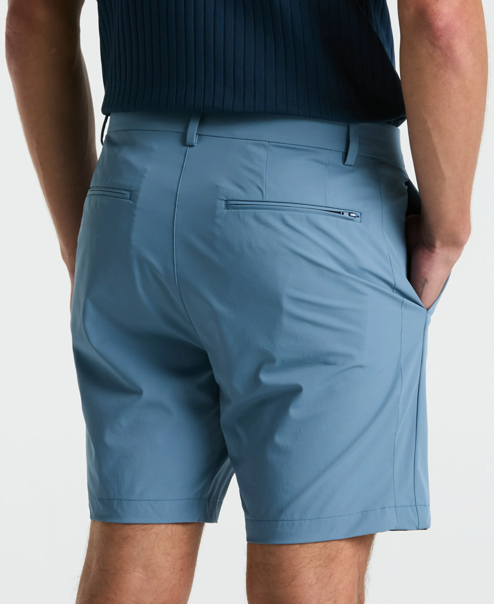 NEW! Stretch Solid Tech Short