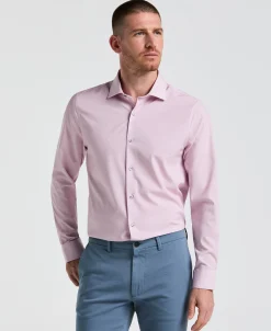 Performance Tech Geo Print Dress Shirt