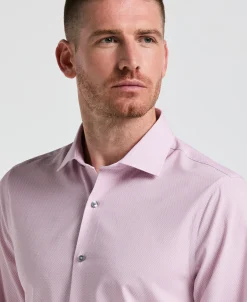 Performance Tech Geo Print Dress Shirt