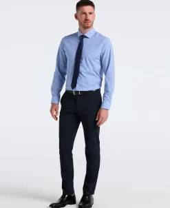 Performance Tech Gingham Print Dress Shirt