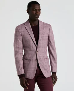 Plaid Print Sports Coat