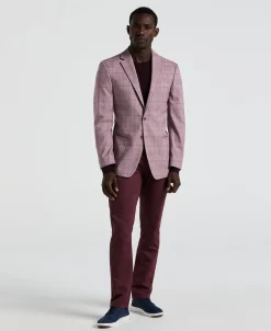 Plaid Print Sports Coat
