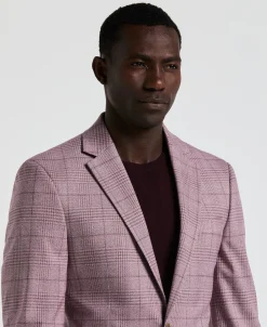 Plaid Print Sports Coat