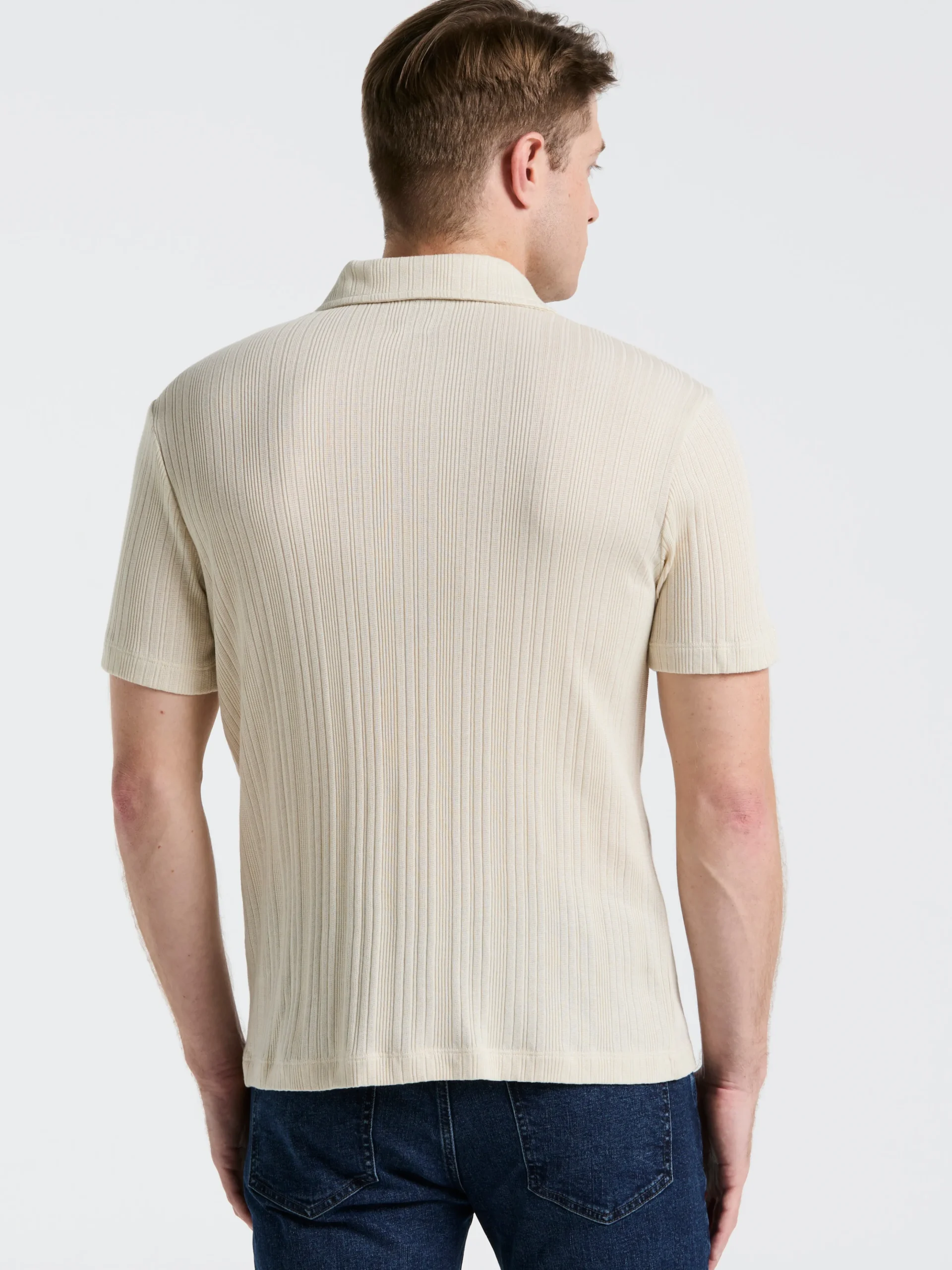 Ribbed Stripe Shirt