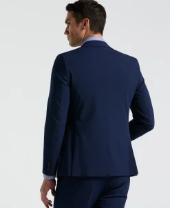 Skinny Fit Mini Houndstooth Suit Jacket