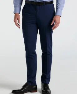 Skinny Fit Mini Houndstooth Suit Pant