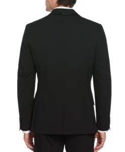 Slim Fit Black Stretch Tuxedo