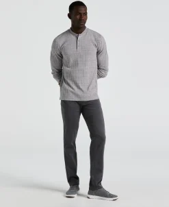 Slim Fit Double Cloth 5-Pocket Pants