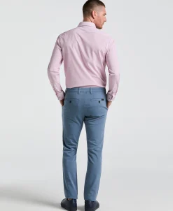 Slim Fit Dyed Solid Twill Chino Pant
