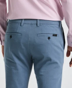 Slim Fit Dyed Solid Twill Chino Pant