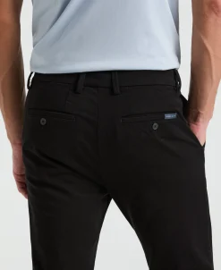 Slim Fit Dyed Solid Twill Chino Pant