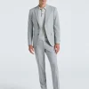 Slim Fit Felt Gray Louis Suit