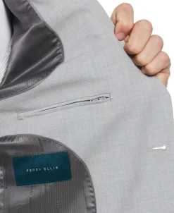 Slim Fit Felt Gray Louis Suit