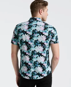 Slim Fit Floral Print Shirt