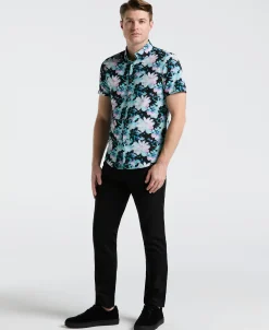 Slim Fit Floral Print Shirt