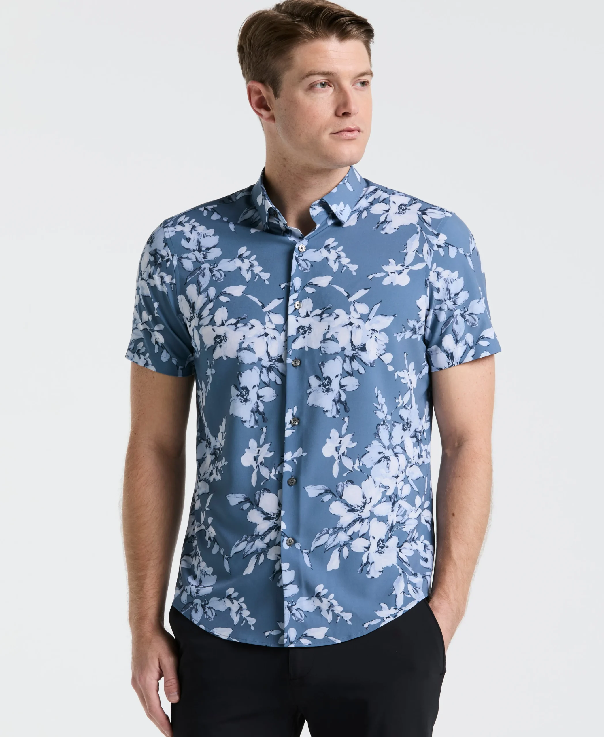 Slim Fit Floral Shirt
