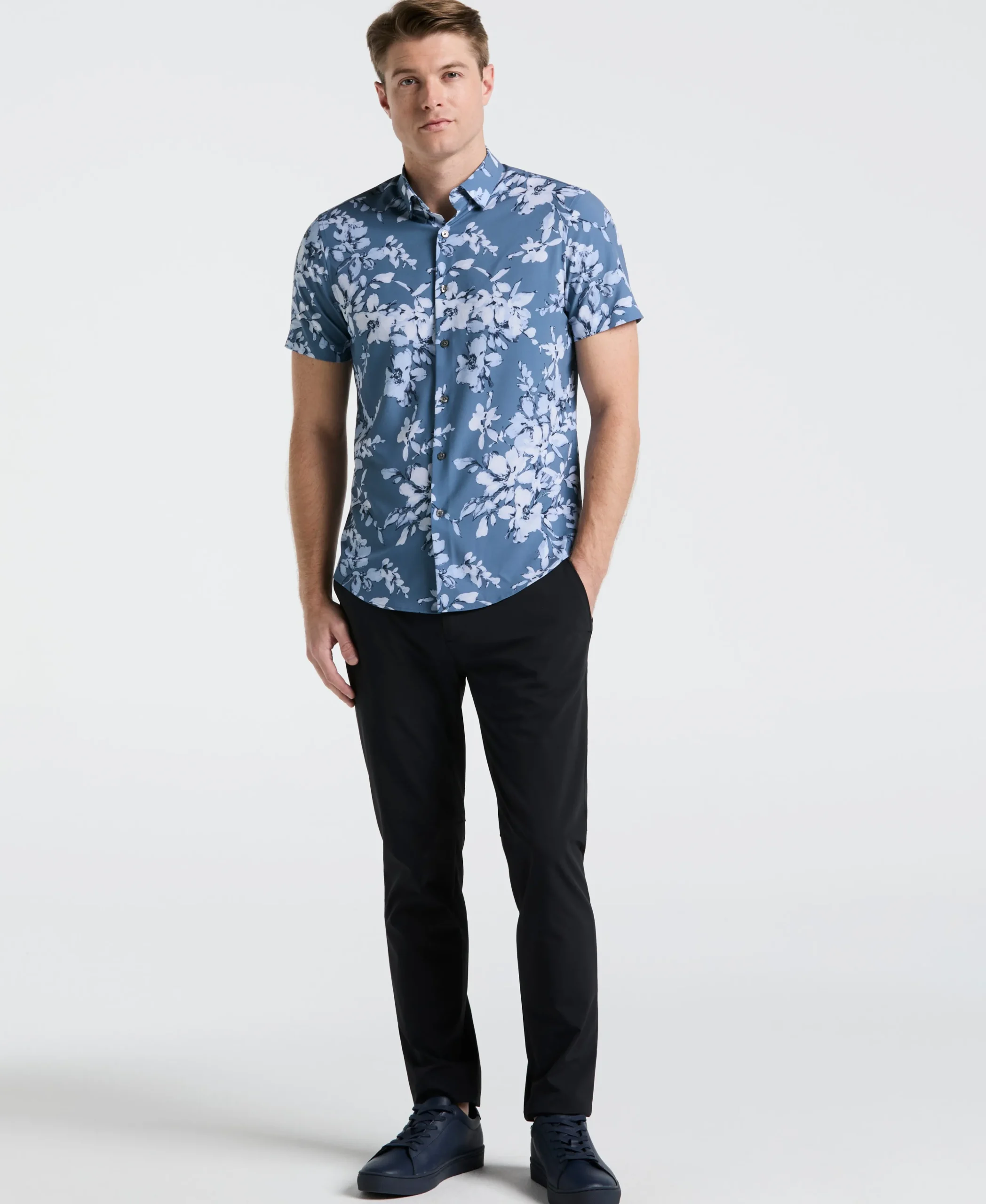 Slim Fit Floral Shirt