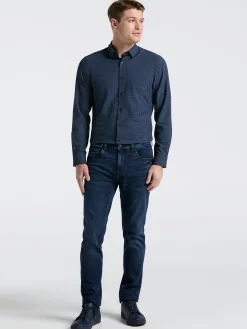 Slim Fit Geometric Print Shirt