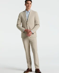 Slim Fit Khaki Tech 2.0 Suit